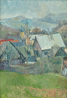 Anna Borovičková – Krajina. Dedinské zákutie 