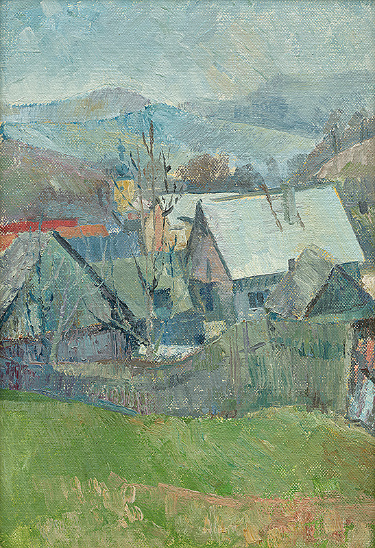 Anna Borovičková – Krajina. Dedinské zákutie 