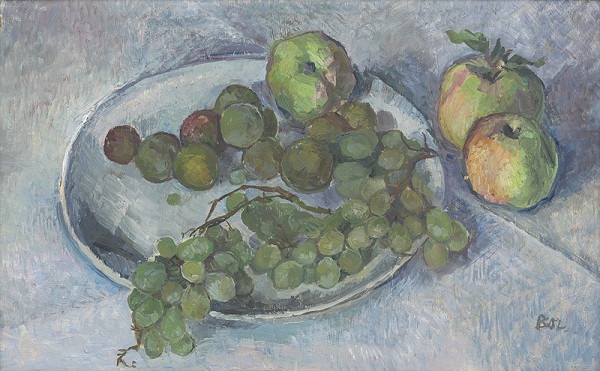 Anna Borovičková – Zátišie s ovocím 