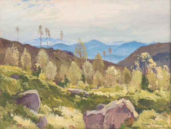 Jaroslav Votruba – Pohľad spod Kriváňa 