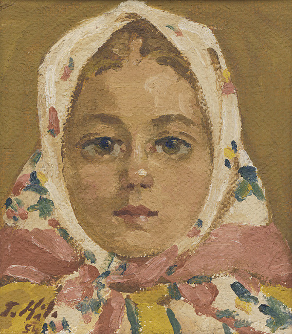 Jan Hála – Hlava dievčatka 