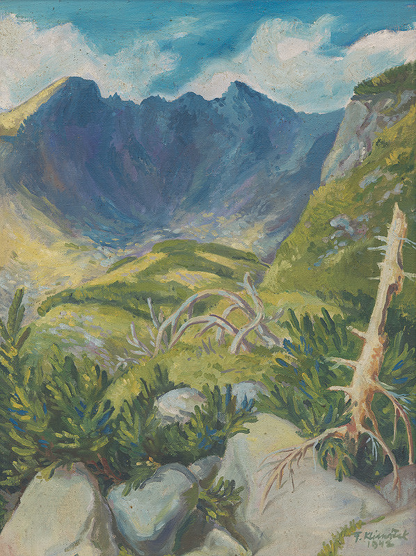 Fedor Klimáček – Motív Tatier 