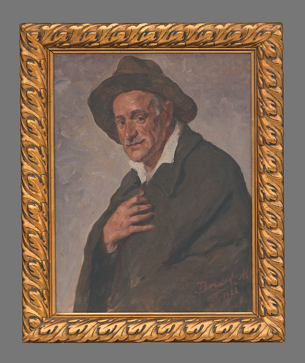 Andor Borúth – Podobizeň Andora Fuhrmanna v klobúku 