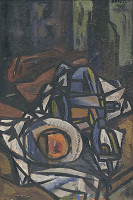 Štefan Oravec – Zátišie s mlynkom 