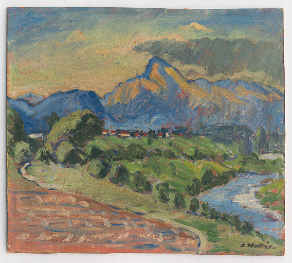 Jozef Kollár – Pohľad na Kriváň 