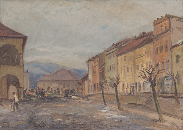 Jozef Fabini – Na námestí v Levoči 