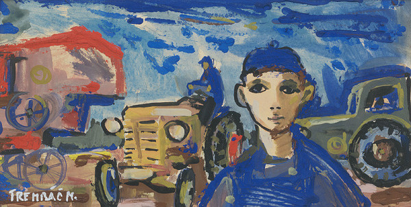 Michal Trembáč – Mladý traktorista 