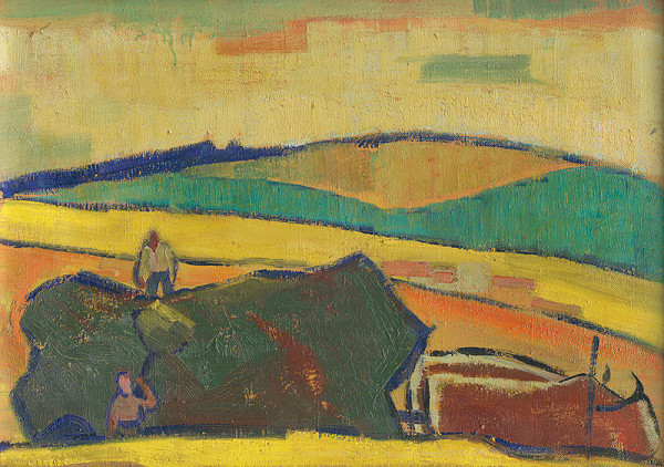 Michal Tillner – Zvážanie sena vo Východnej 