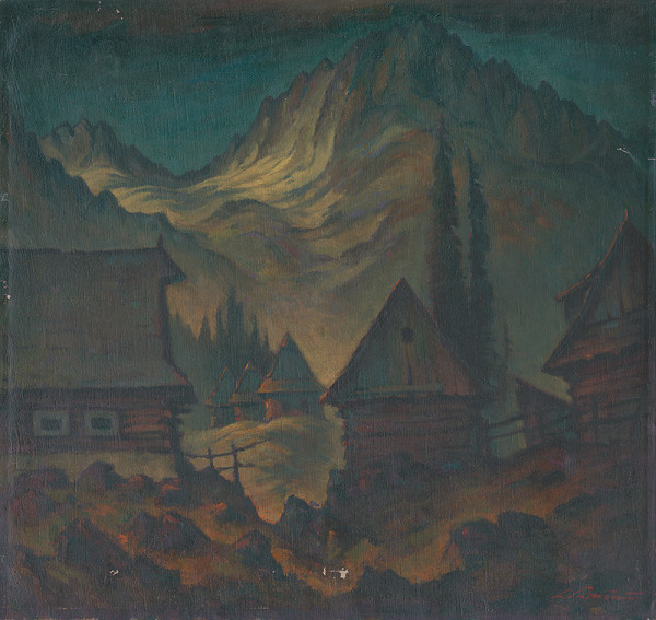 Ľudovít Križan – Večer pod Gerlachom 