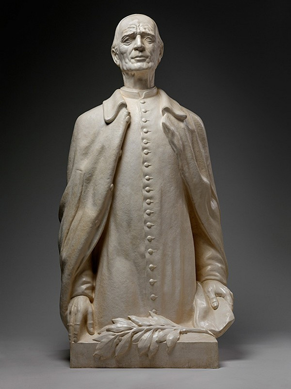 Fraňo Štefunko – Andrej Hlinka - model sochy pre Snem SR. 