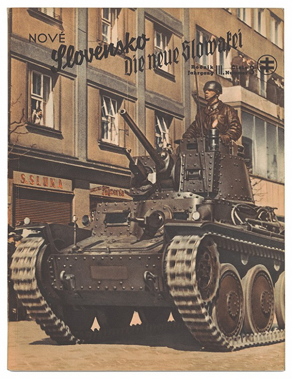 Neznámy autor – Obálky časopisu Nové Slovensko 