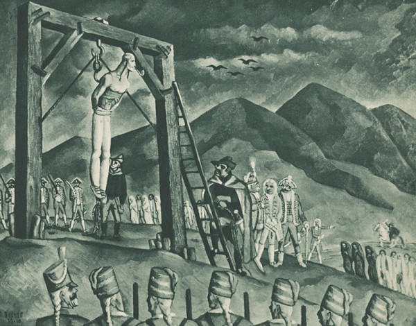 Štefan Bednár – Jánošíkova smrť 