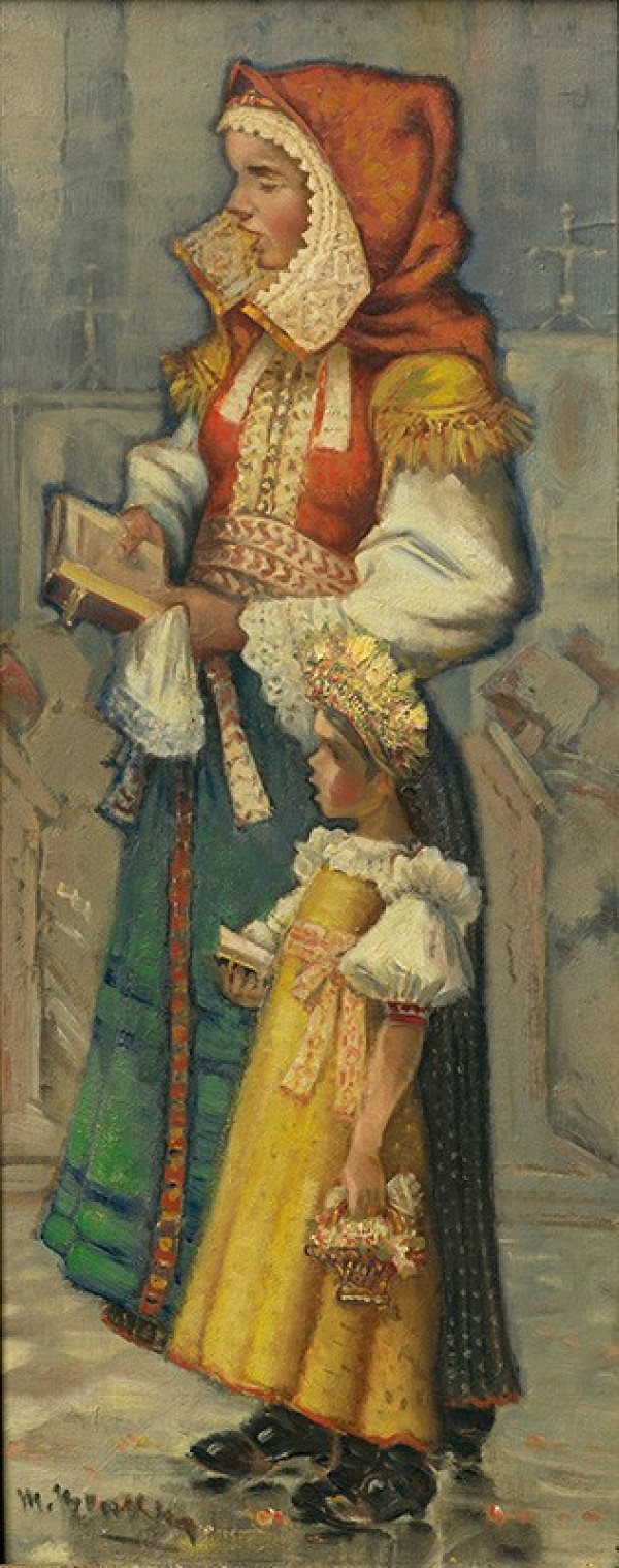 Martin Benka – Strážcovia a ochrankyne Slovenska - ochrankyňa liturgie 