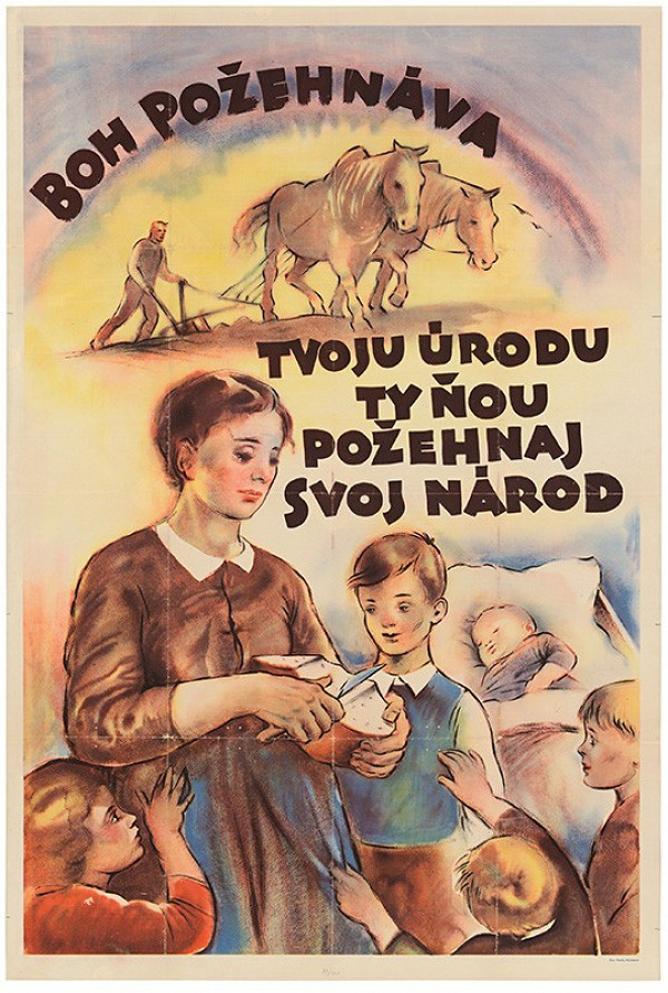 Neznámy autor – Boh požehnáva tvoju úrodu ty ňou požehnaj svoj národ 