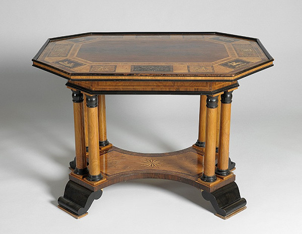 Neznámy autor – Stôl salónny, Hasselbund 