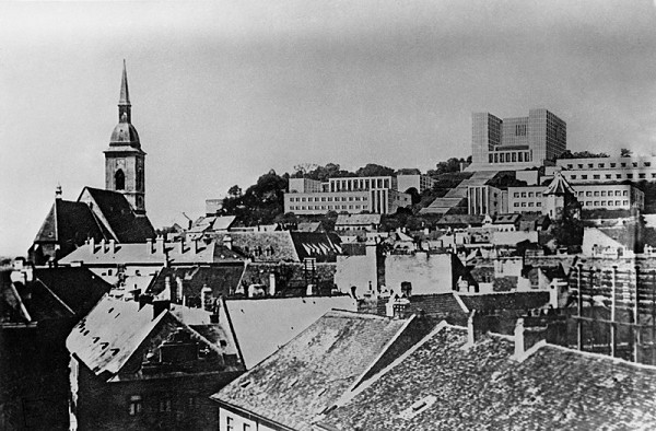 Ernesto La Padula, Attilio La Padula – Súťažný návrh na Univerzitné mesto v Bratislave 1940 -1941 - 2. cena ex aequo 