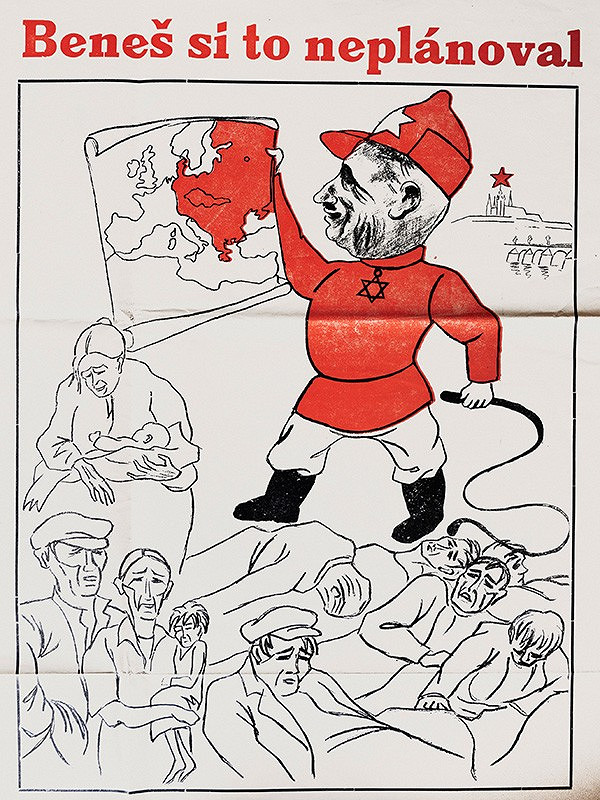 Neznámy autor – Karikatúry z nástenných Ľudových novín 