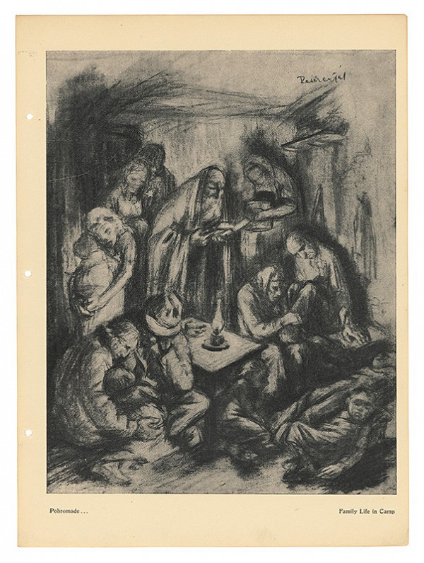 František Reichentál – Kresby z albumu Arbeit macht frei - Pohromade 