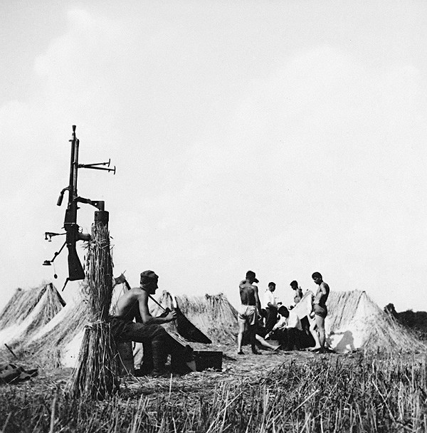Jozef Cincík – Stanový tábor slovenských vojakov 