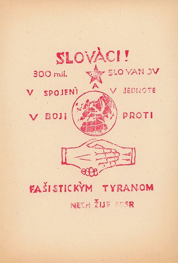 Neznámy autor – Slováci... proti fašistickým tyranom! 