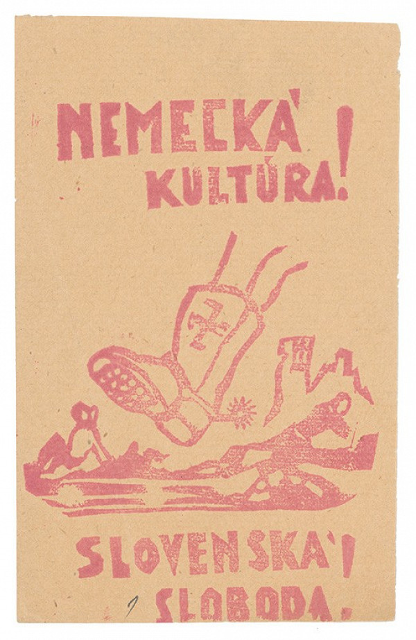 Neznámy autor – Nemecká kultúra! Slovenská sloboda! 
