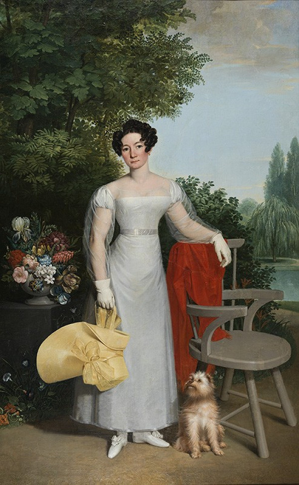 Jozef Ziegler – Portrét Alžbety Erdődyovej, rod. Mayerovej 