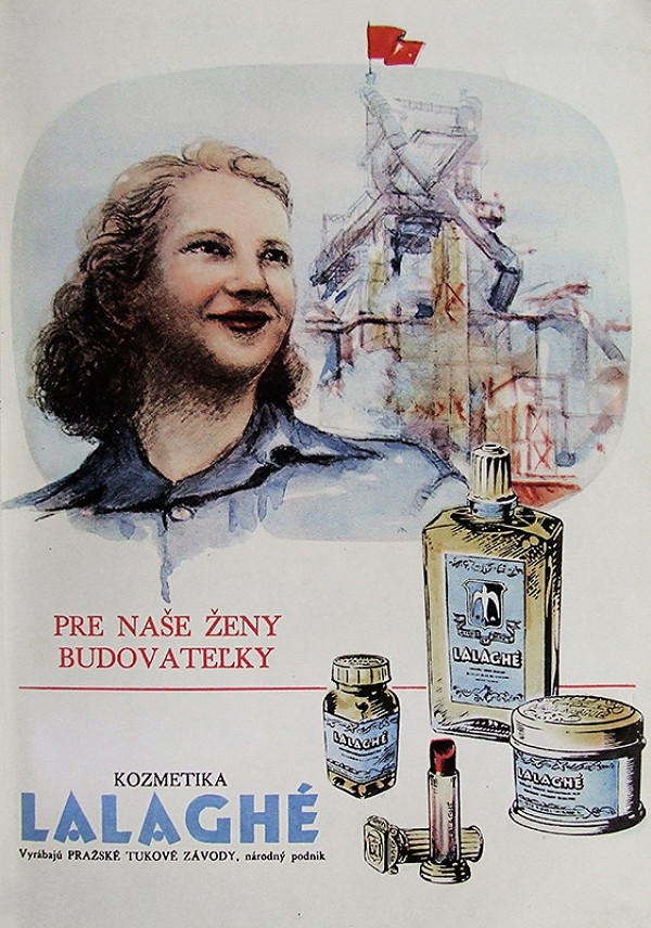 Neznámy autor – Reklama na kozmetiku Lalaghé  