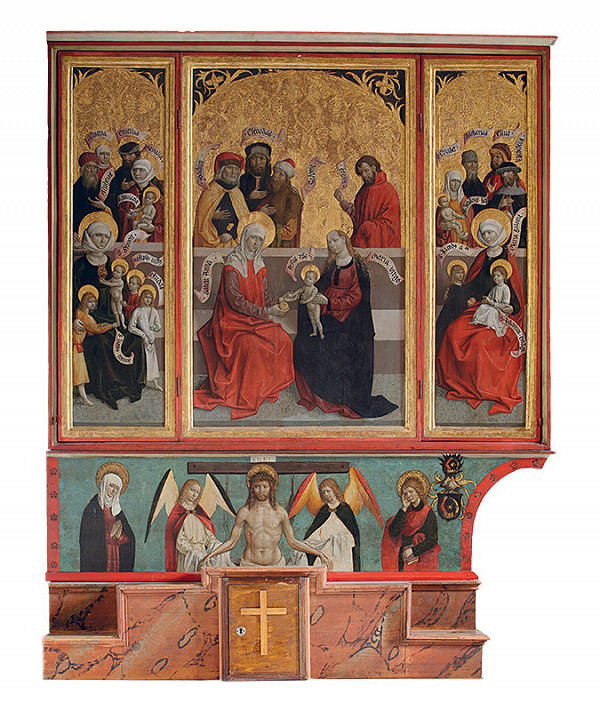 Majster z Okoličného – Oltár sv. Anny Samotretej (Svätého príbuzenstva) 