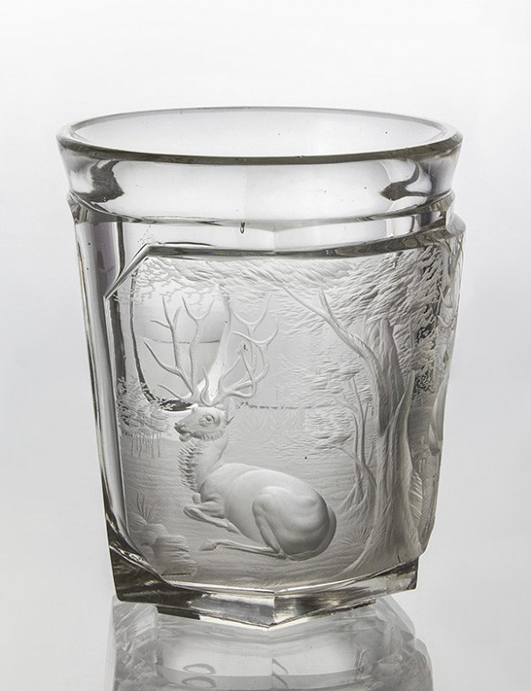 Józef Oppitz – Pohár s jeleňmi 