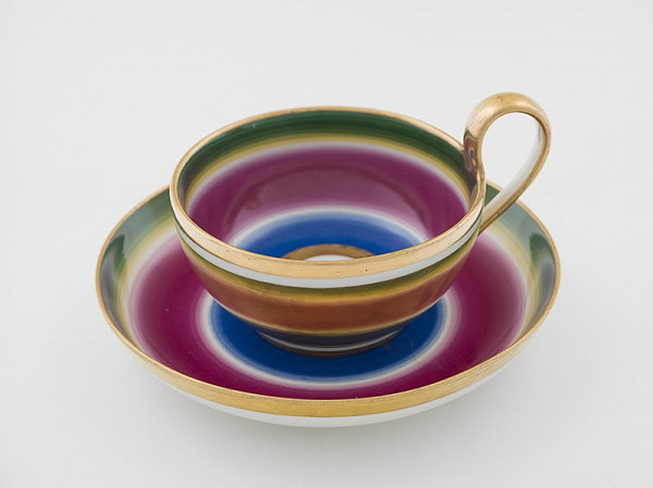 Neznámy autor – Šálka na čaj s podšálkou 