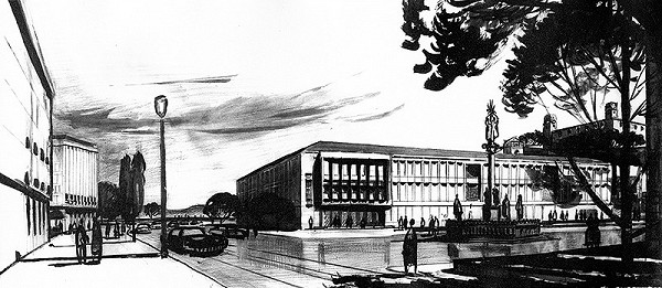 Iľja Skoček, Ľubomír Titl, Ferdinand Konček – Štúdia III, Pohľad na Rybné námestie 