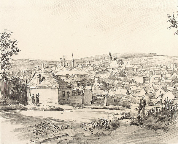 Vojtech Šipoš – Cigánska ulička v Tábore 