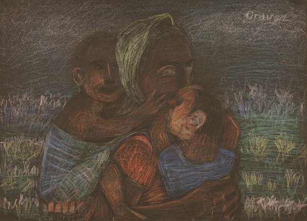 Imrich Oravec – Cigánska rodina 