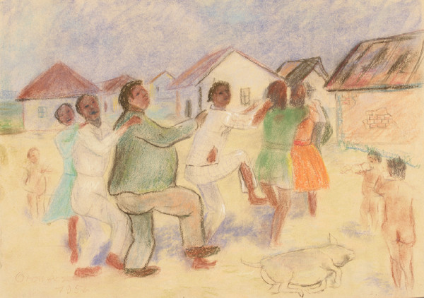 Imrich Oravec – V cigánskej osade 