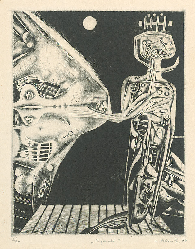 Vincent Hložník - List I. - z cyklu Pečate